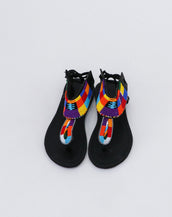 Multicolor Masaai Beaded Sandals