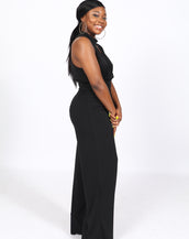 Fashion Cloack Jumpsuit