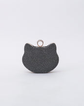 Designer Multi-Rhinestone Clutch