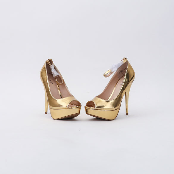 Lady Peep Toe Platform