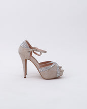 Dawn Peep Toe Ankle Strap Shoe