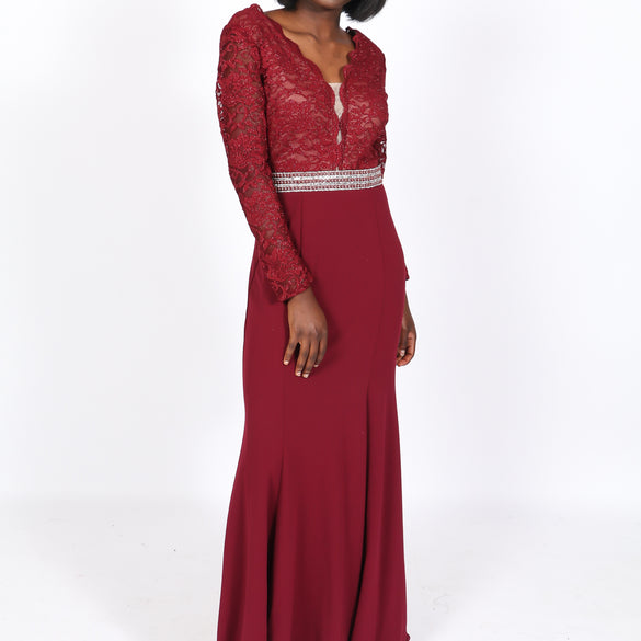 Elegant Long Sleeve Dress