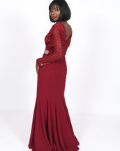 Elegant Long Sleeve Dress