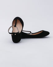 Braided T-Strap Flats