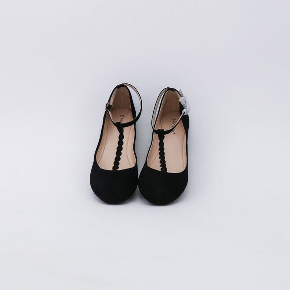 Braided T-Strap Flats