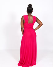 Royal Red Occasional Dress