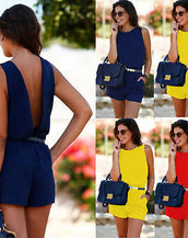 Slim Rompers Women Bodysuit