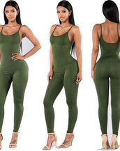 Slim Strap Sleeveless Backless Jumpsuit