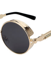 Round Metal Sunglasses for Men Women