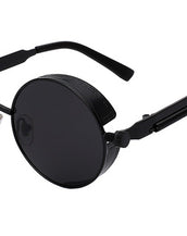 Round Metal Sunglasses for Men Women