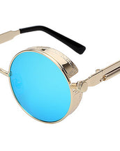 Round Metal Sunglasses for Men Women