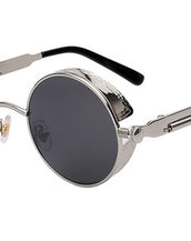 Round Metal Sunglasses for Men Women