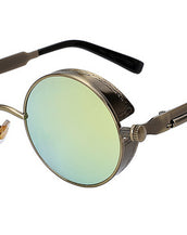 Round Metal Sunglasses for Men Women