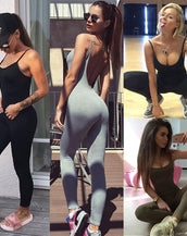 Jumpsuit Bodycon Backless Clothes