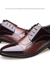 Men's Flat Zip Leather Shoes