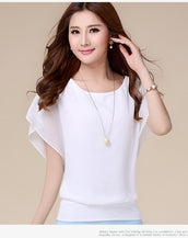 Chiffon Short Sleeves Shirt