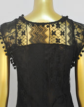 Sleeveless Mini Lace Women Dress