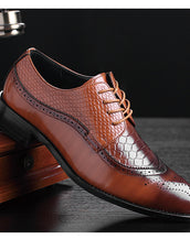 Leather Pointed Toe Men Shoes