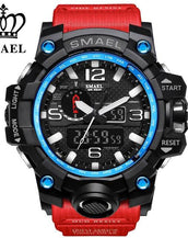 Dual Time Camouflage Military Men's Watch