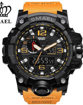Dual Time Camouflage Military Men's Watch