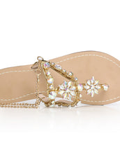 Rhinestones Chains  Women Sandals