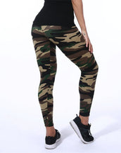 Camouflage High Elastic Legging