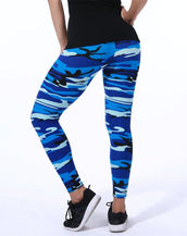Camouflage High Elastic Legging