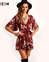 Shorts Sleeves Women Jumpsuits