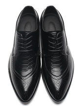 Leather Pointed Toe Men Shoes