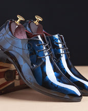 Floral Pattern Fashion Men Shoes
