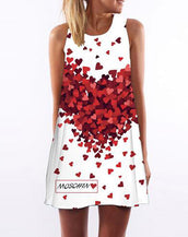 Floral Print Chiffon Women Dress