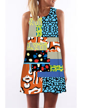 Floral Print Chiffon Women Dress