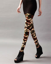 Camouflage High Elastic Legging