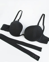 Deep U Low Cut Push Up Bra