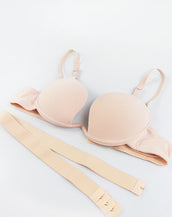 Deep U Low Cut Push Up Bra