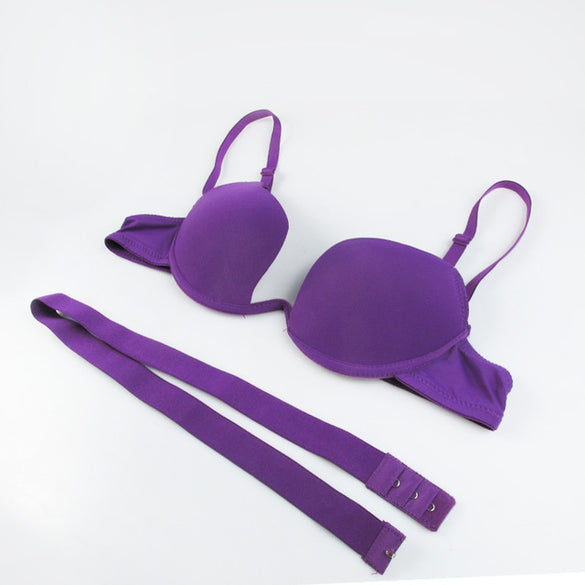 Deep U Low Cut Push Up Bra