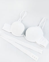 Deep U Low Cut Push Up Bra