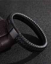 Braided Leather Bracelet