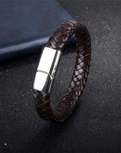 Braided Leather Bracelet