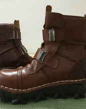 Cowhide Military Combat Men Boots