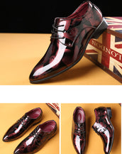 Patent Leather Dress Shoes For Men