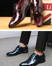 Patent Leather Dress Shoes For Men