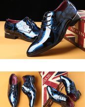 Patent Leather Dress Shoes For Men