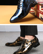 Patent Leather Dress Shoes For Men