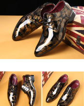 Patent Leather Dress Shoes For Men