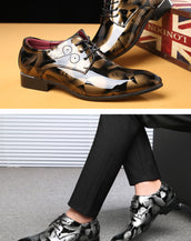 Patent Leather Dress Shoes For Men