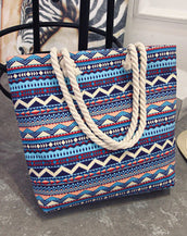Casual Floral Large Shoulder Women Bag