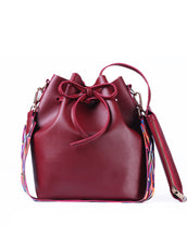 Colorful Strap Bucket Bag for Women