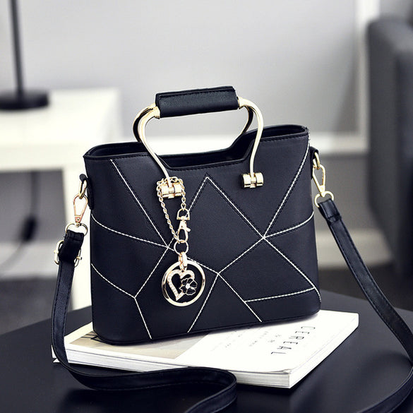 Leather Messenger Bag for Women
