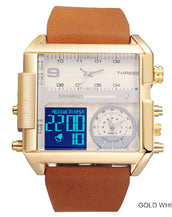 Rectangle Quartz Men  Wristwatches